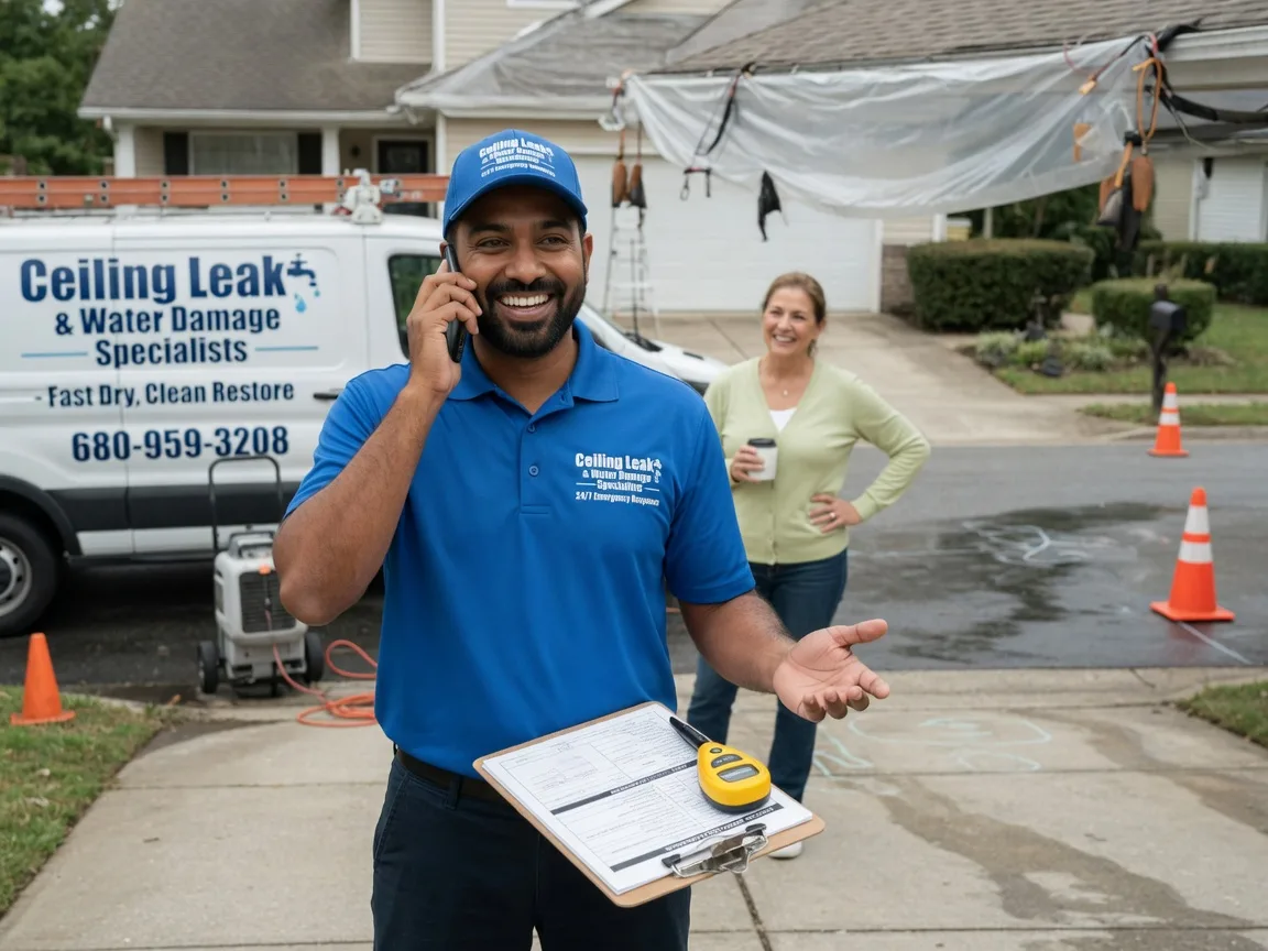 Ceiling Leak Cleanup Brigham City, UT FAQs